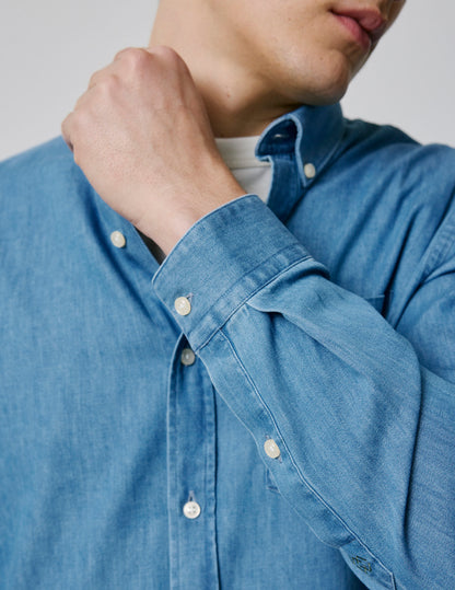blue denim Gabriel shirt