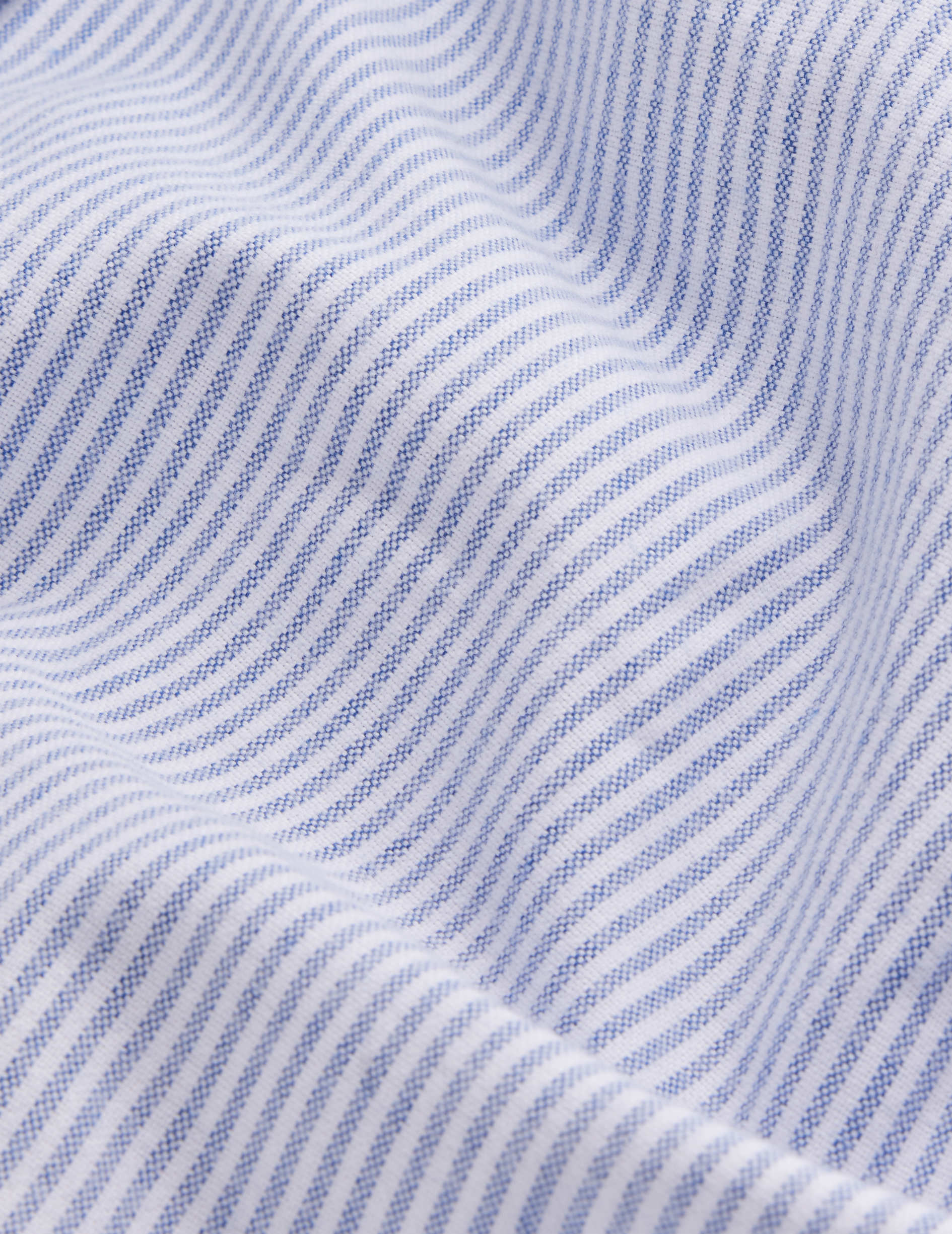 Blue striped gaspard shirt - Oxford - American Collar