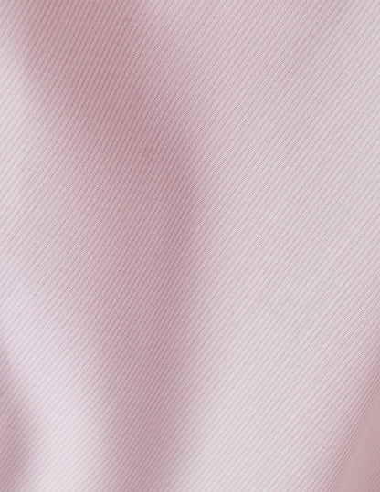 Chemise semi-ajustée rayée rose