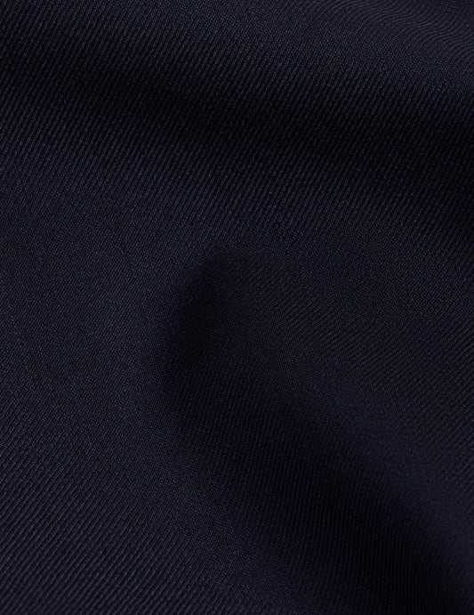 Pantalon de costume greyson en twill de laine marine