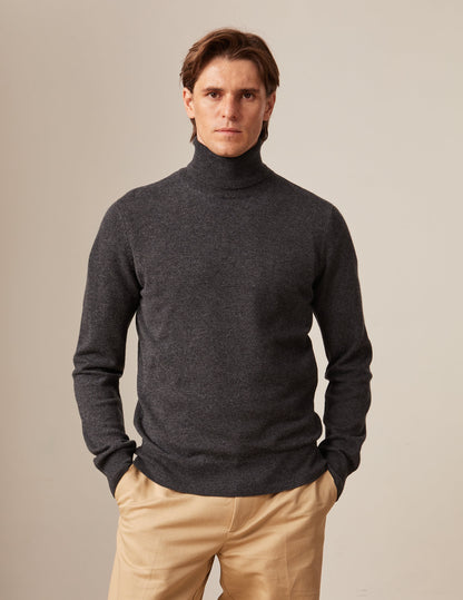 Grey wool and cashmere Giovani jumper