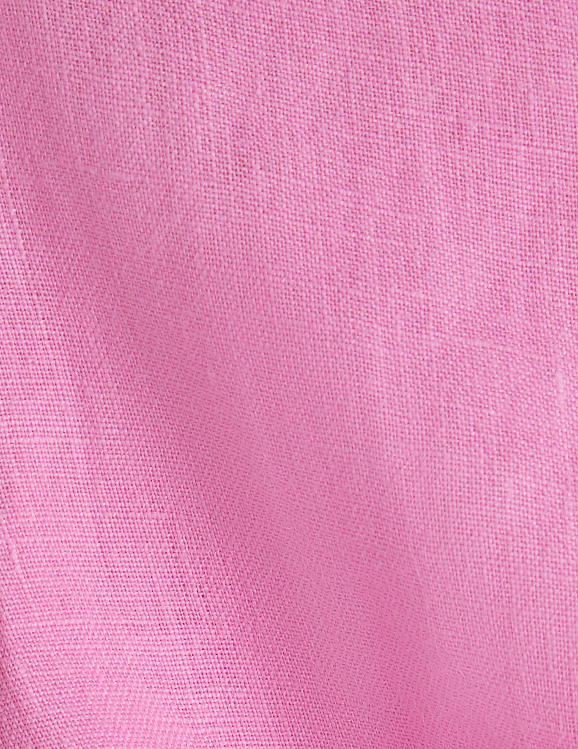 Charlotte shirt in pink linen - Linen - Shirt Collar