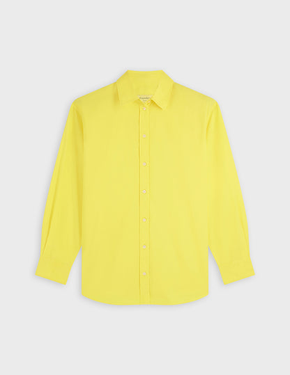 Oversized yellow Delina shirt
