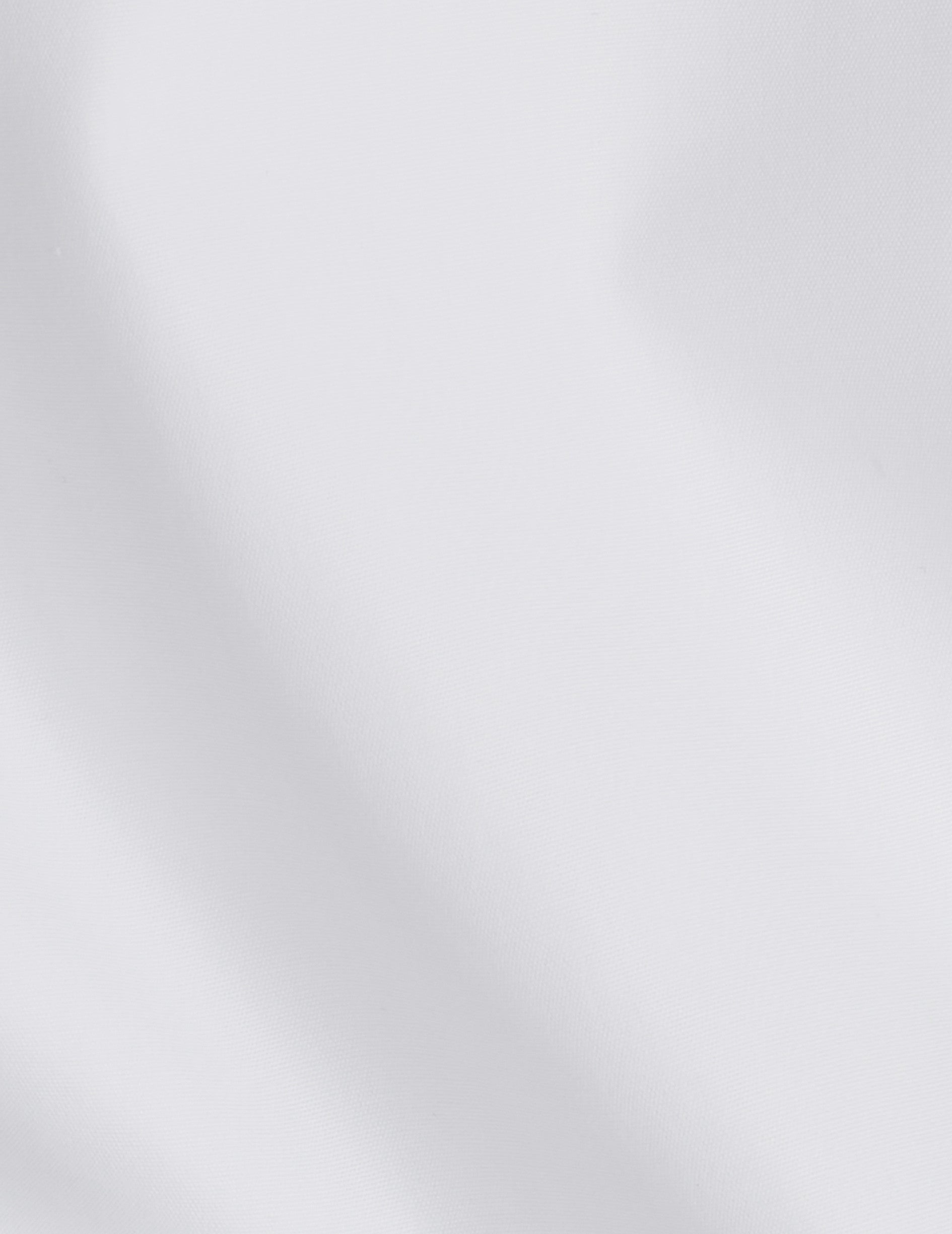 Chemise Hanaée blanche - Popeline - Col Droit montant