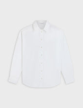 Oversized white Helina shirt