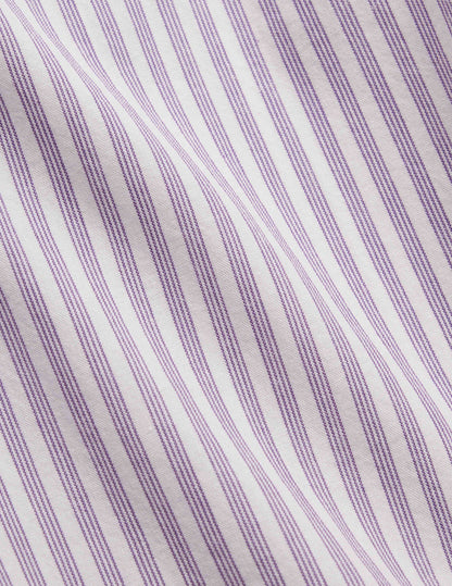 Striped purple Carl shirt