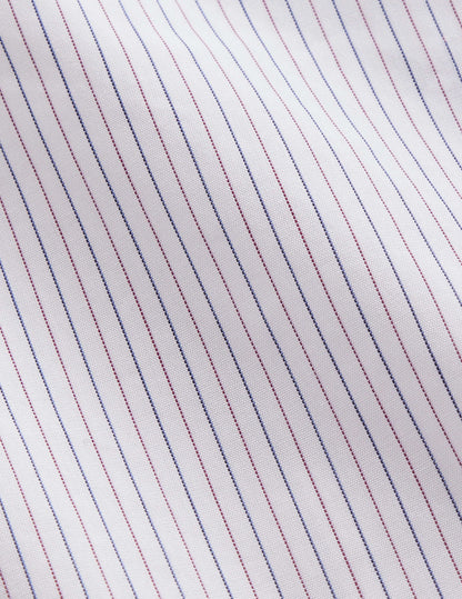 Striped purple classic shirt