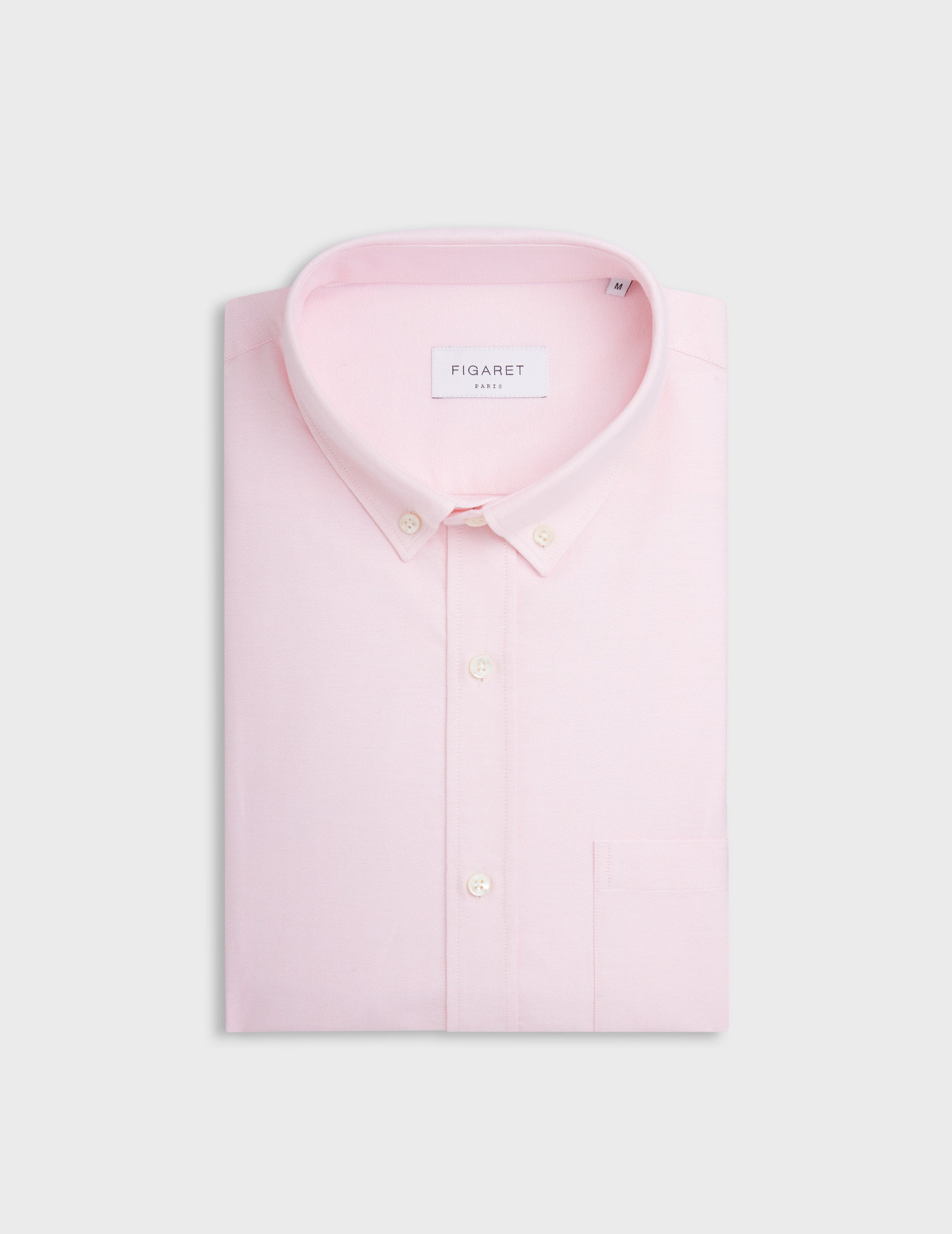 Pink Gabriel shirt - Oxford - American Collar