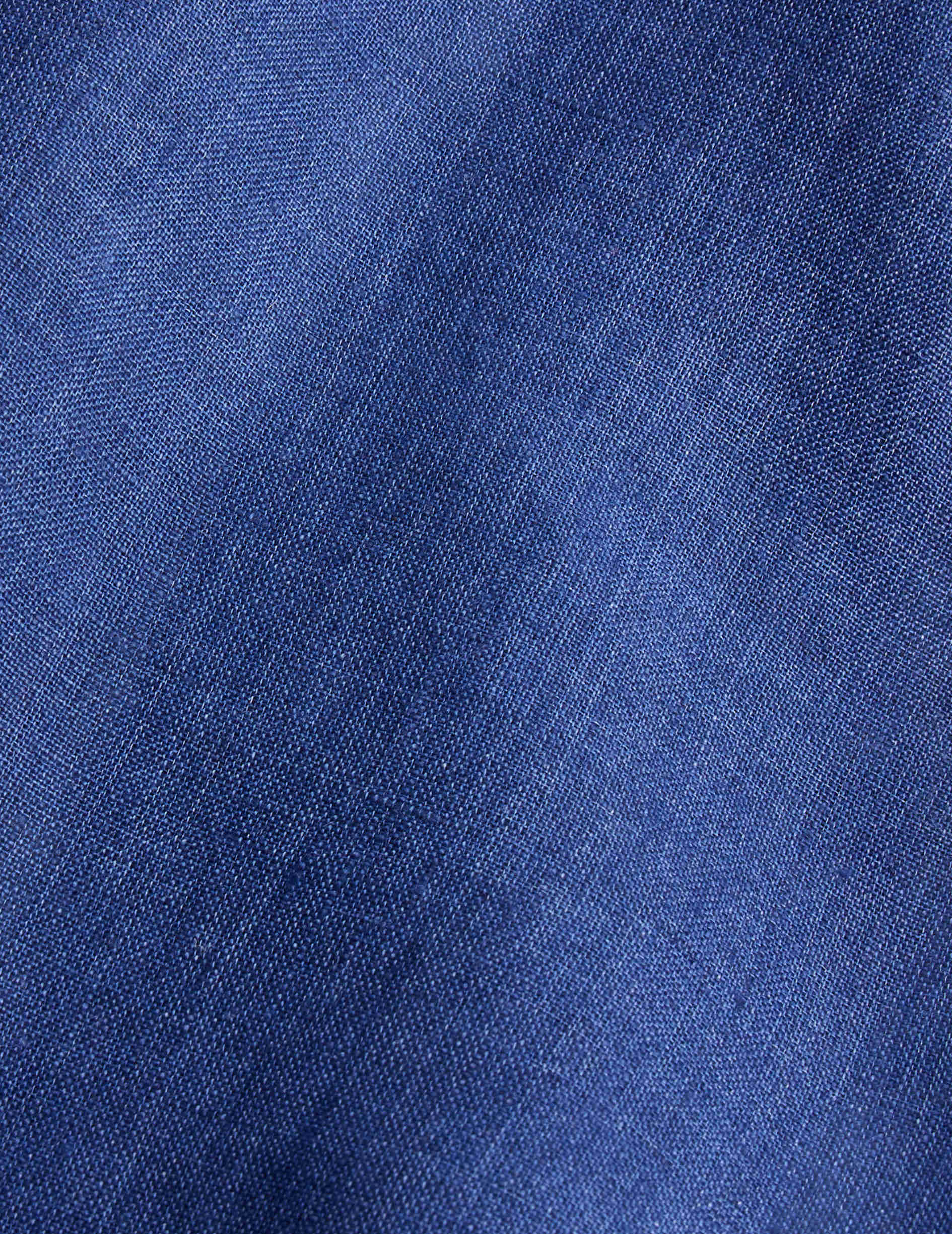 Gabriel blue linen shirt - Linen - American Collar