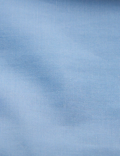 Chemise ajustée bleue