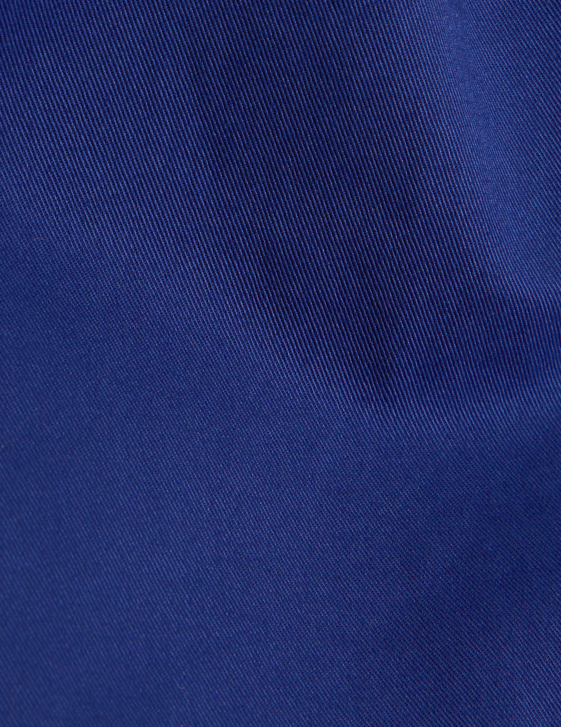 Chino Geofrey en twill de coton bleu