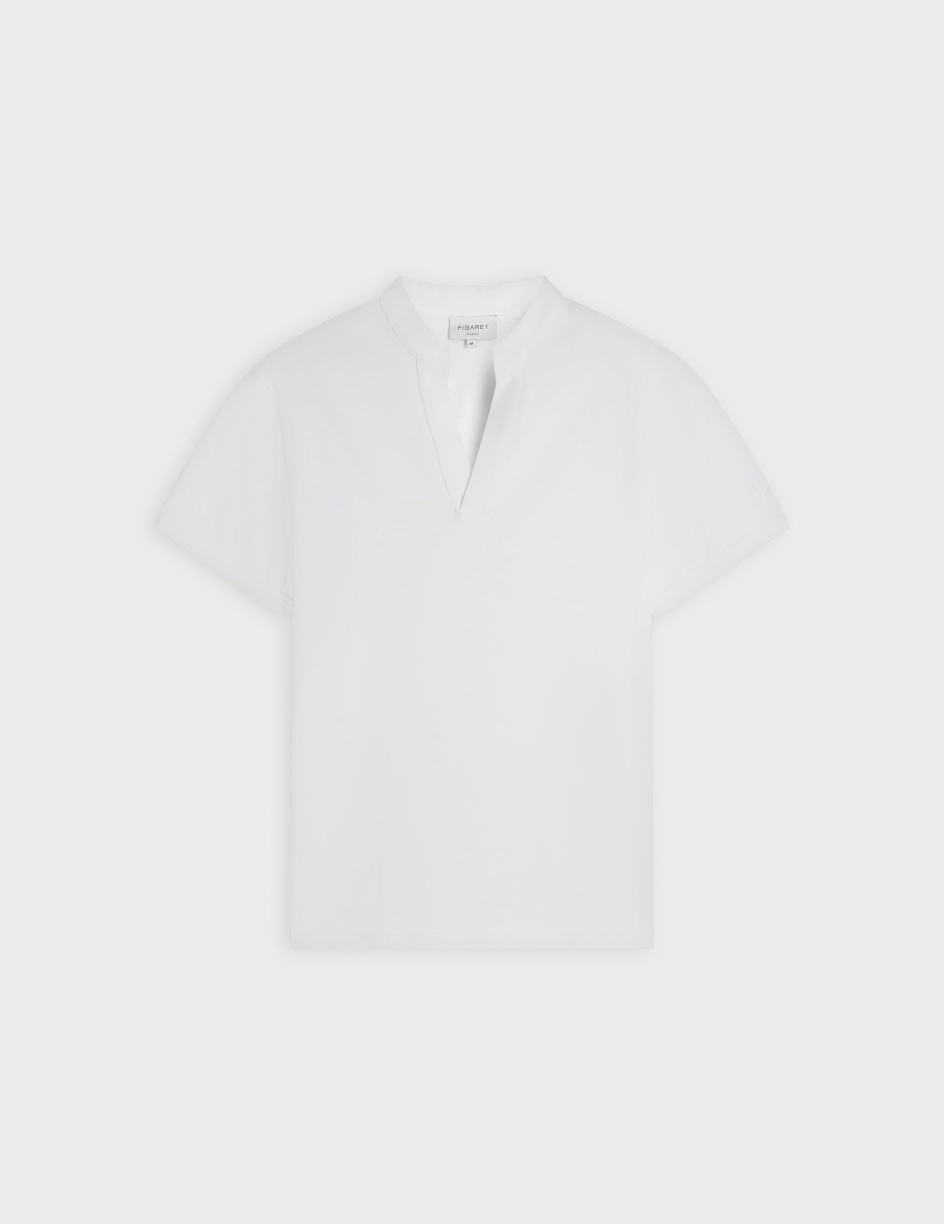 T-shirt Charly en coton blanc
