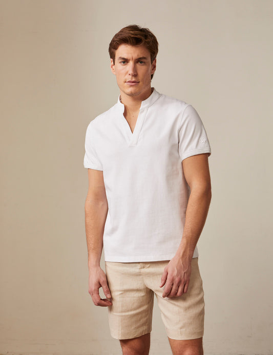 T-shirt Charly en coton blanc