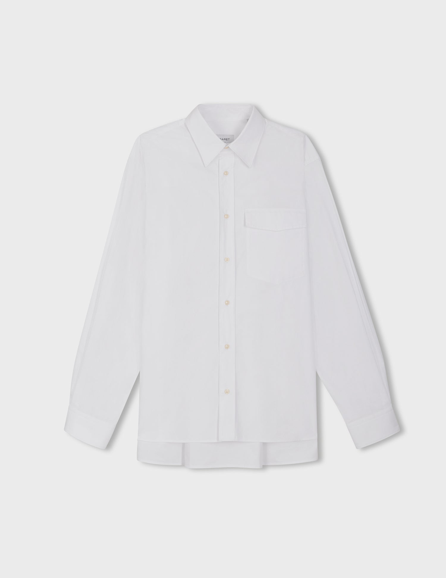 White Marais shirt - Poplin - French Collar#11