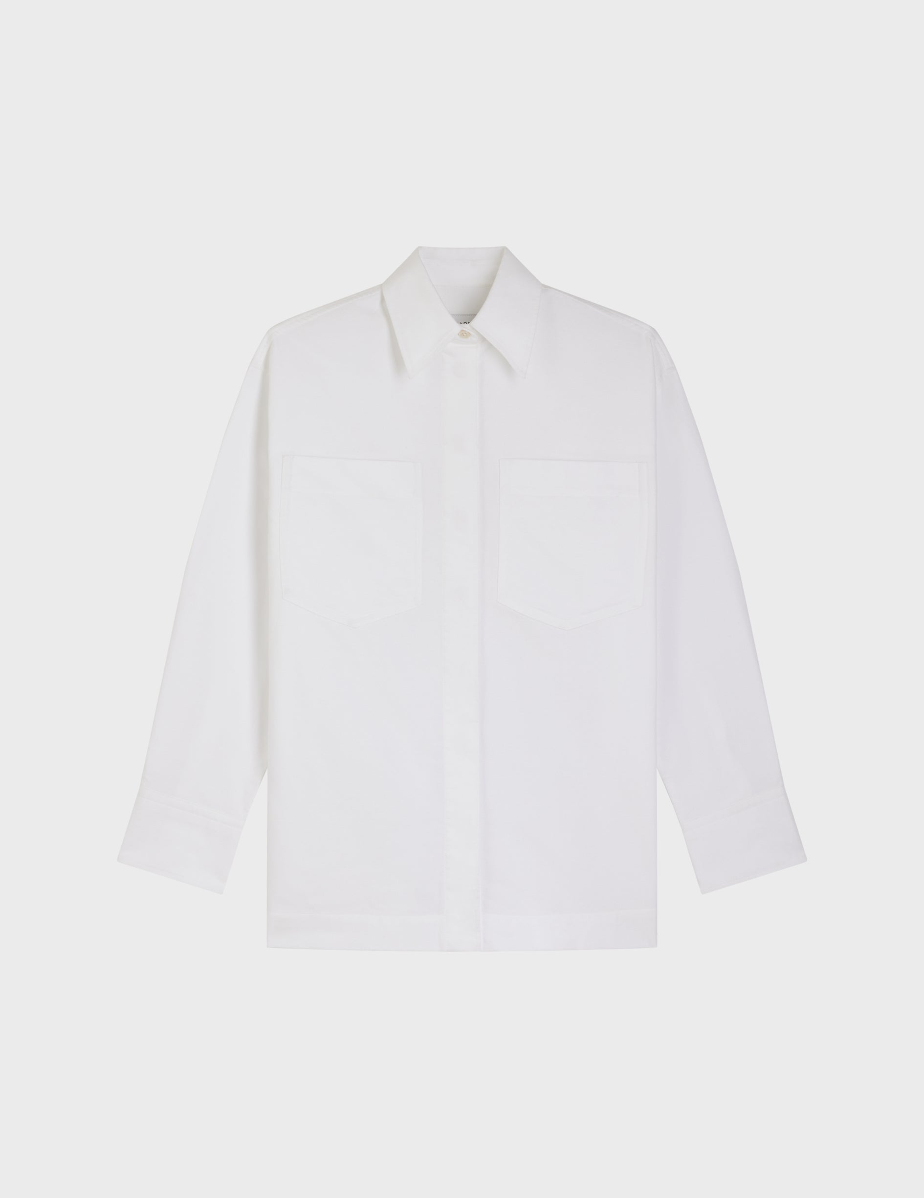 white Faith shirt