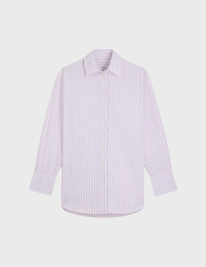 pink striped Mathilde shirt