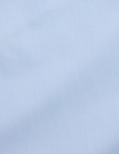 Pyjama Louise en fil-à-fil bleu brodé "Je t'aime"