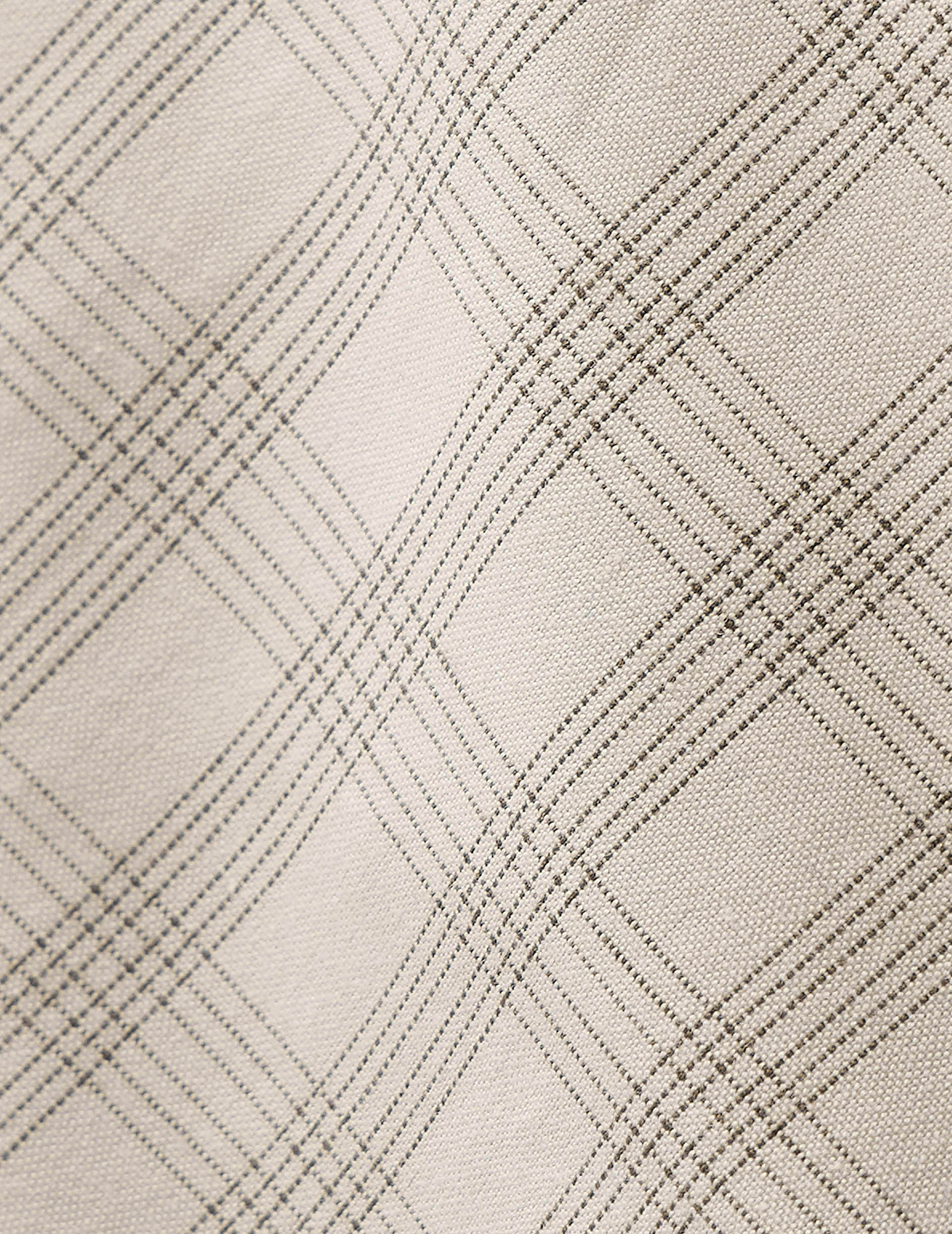 Ecru checked Arnold shirt - Poplin - Prodigious Collar