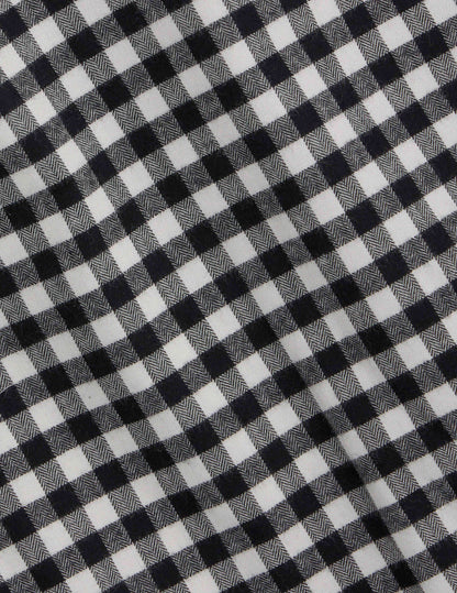 Chemise Florian à carreaux noirs