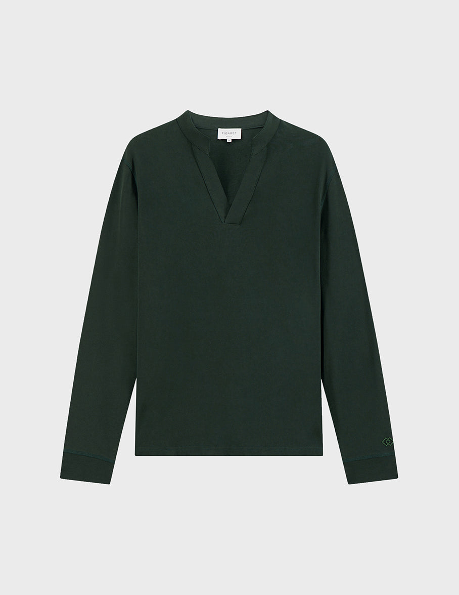 T-shirt Charles en coton vert