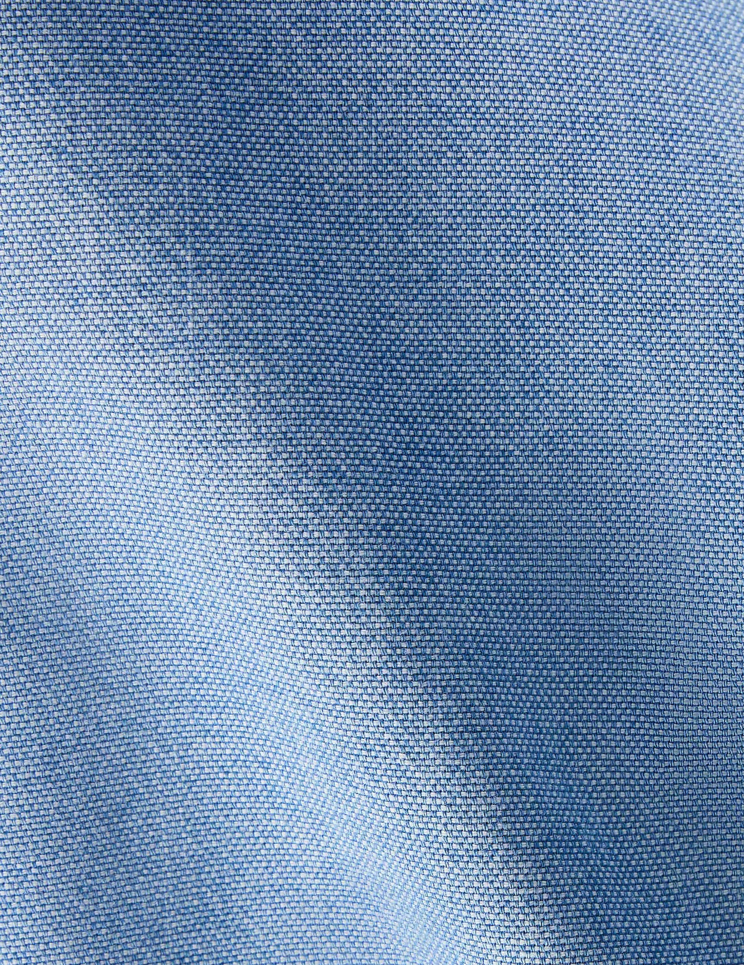 Chemise mixte "Je t'aime" bleu - Chambray - Col Figaret#8