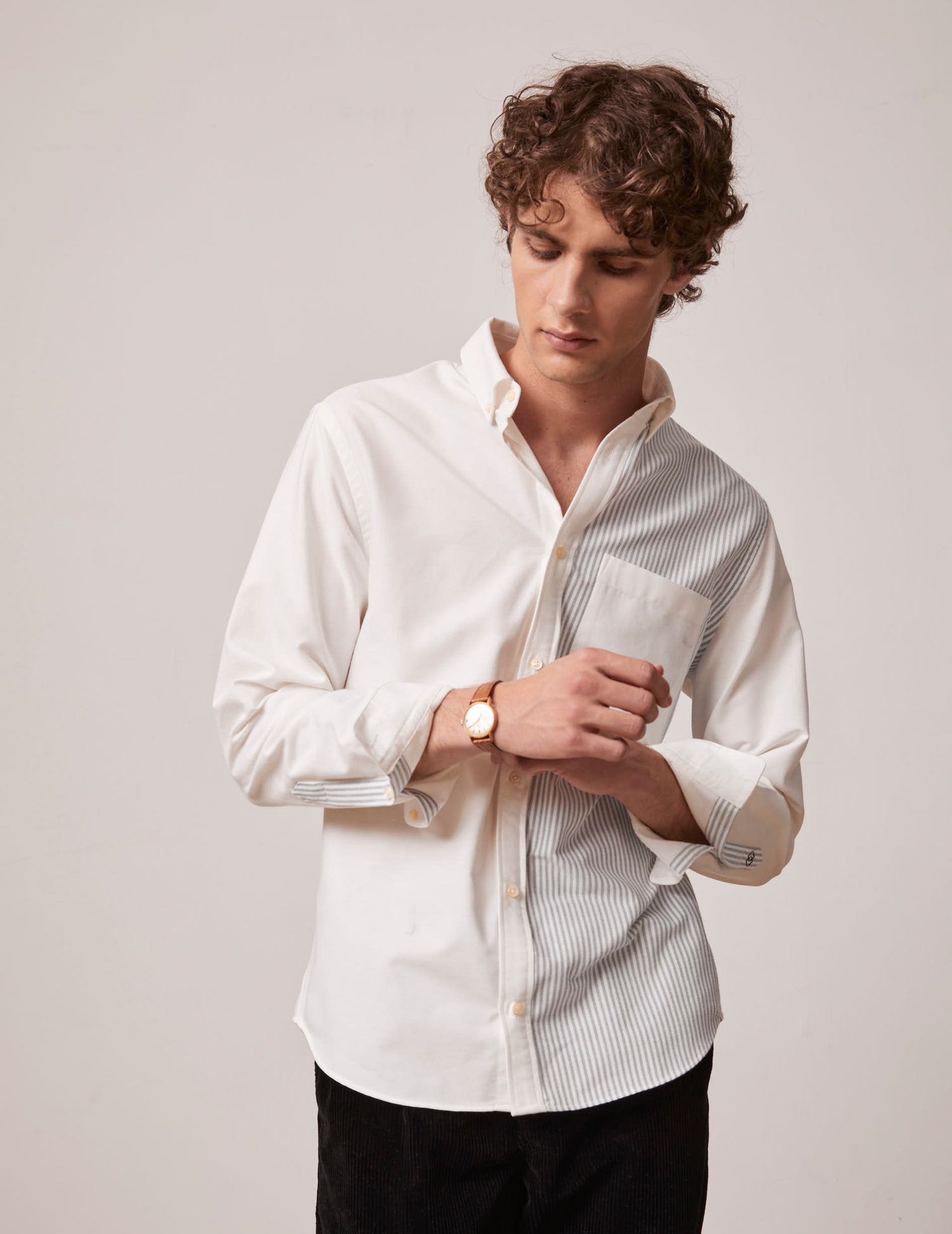 Ecrue William Fun shirt  - Brushed oxford - American Collar#2