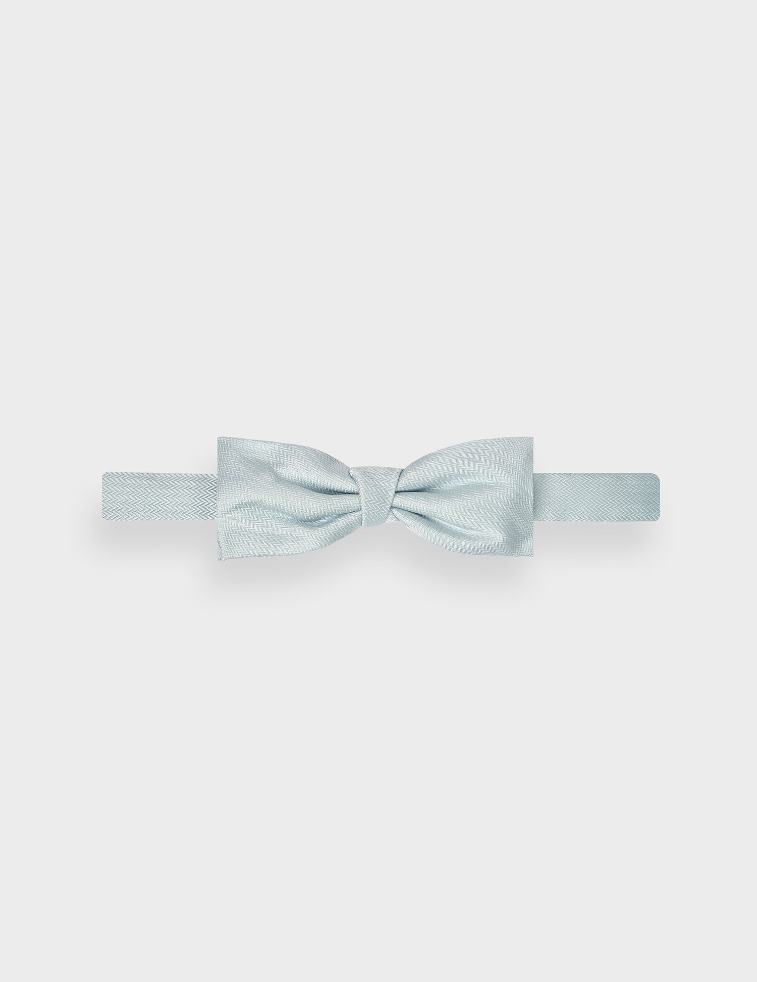 Nœud papillon en soie à motifs bleue