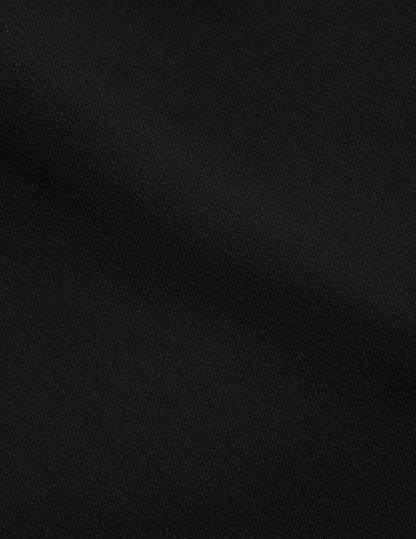 Oversized black Agnès blouse