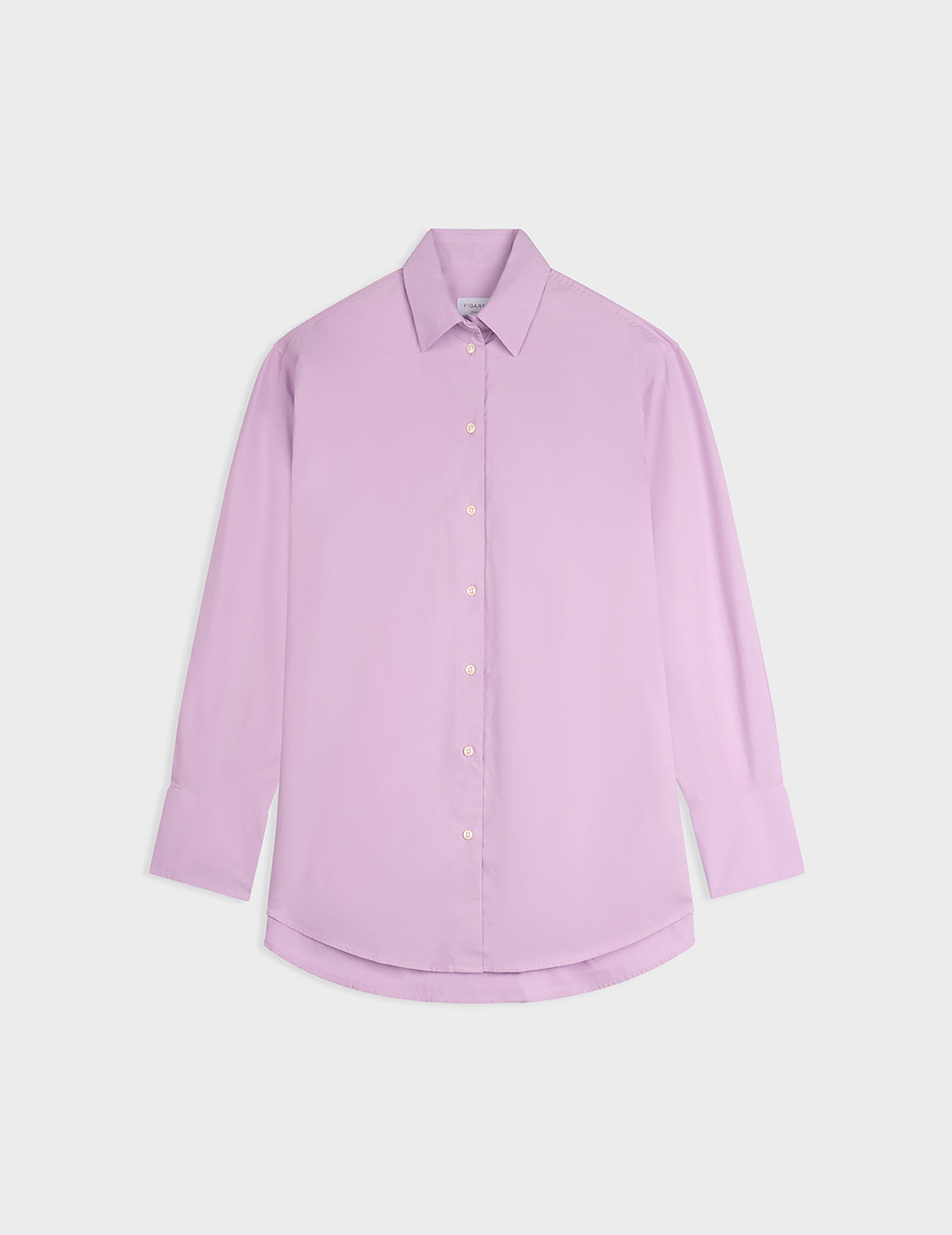 Chemise oversize Mathilde violette