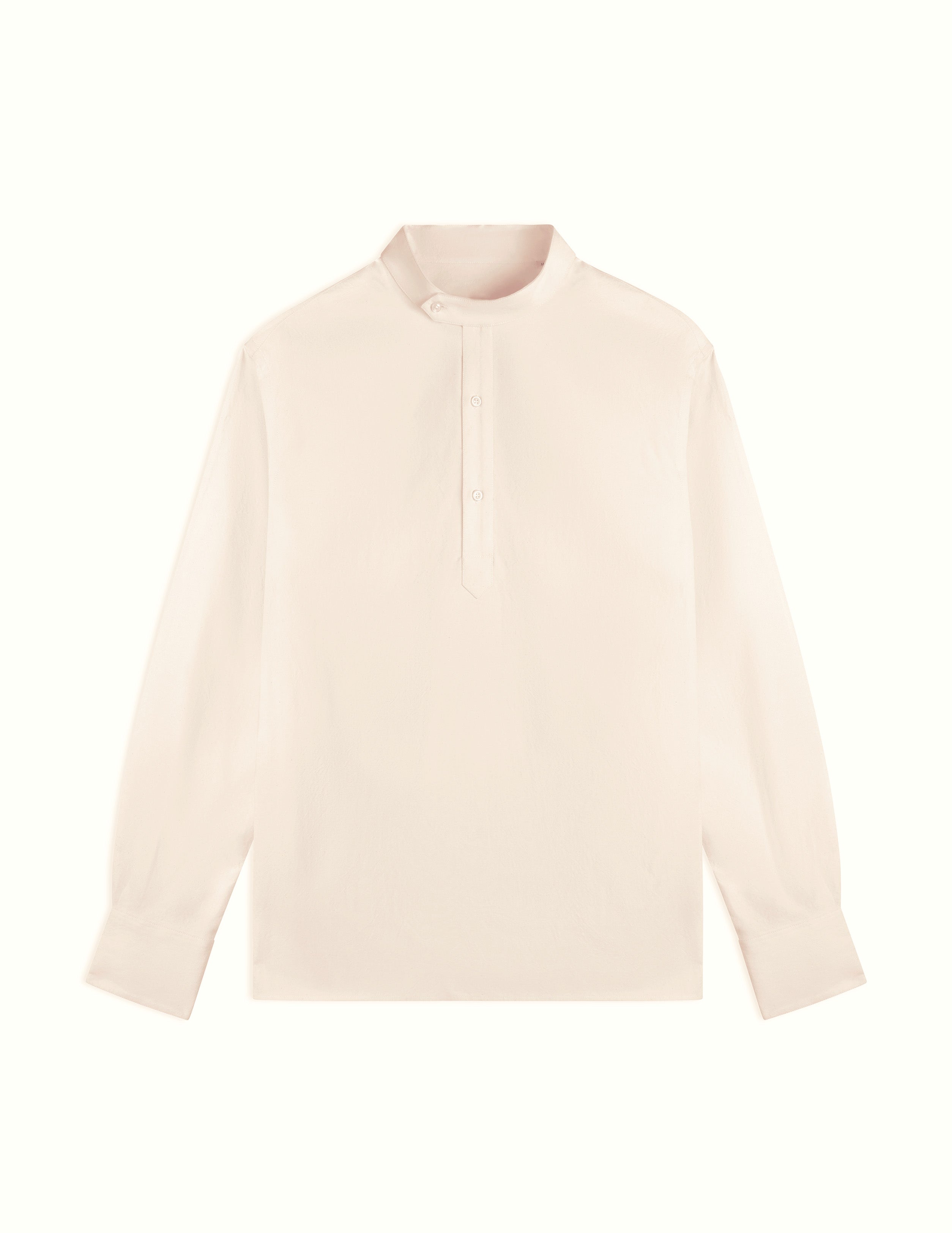 Chemise mixte popover Arthur écrue