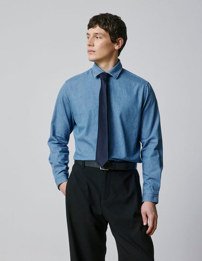 Blue denim Auguste shirt