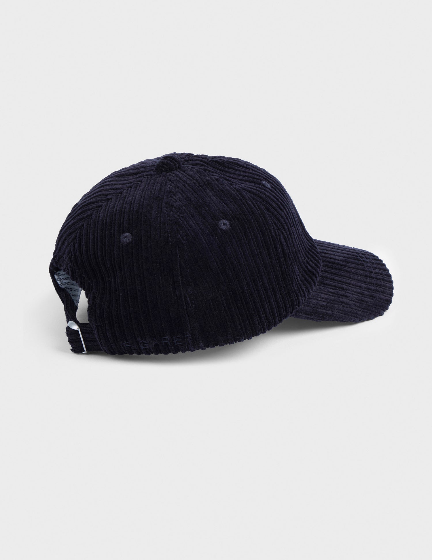 Casquette en velours marine