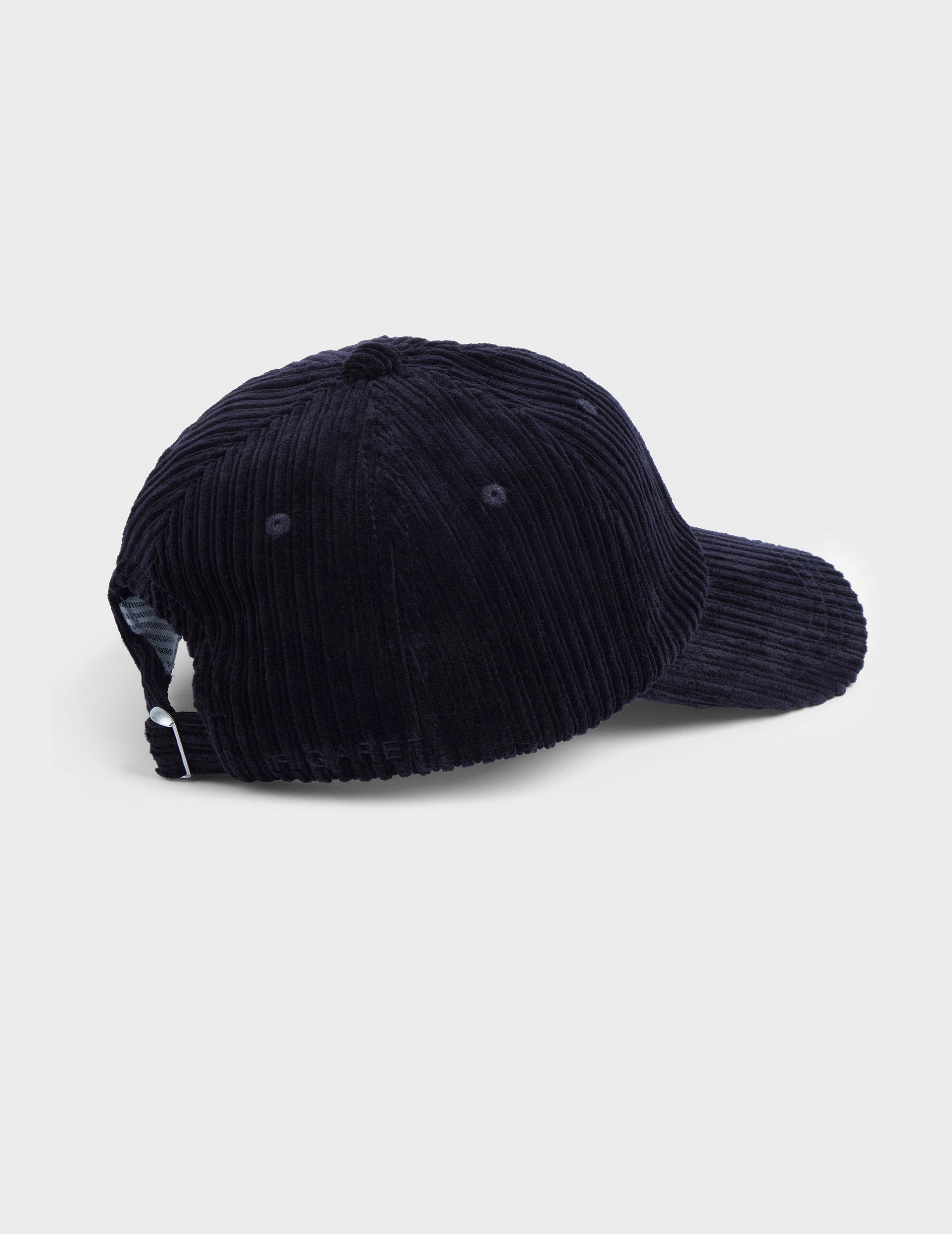 Casquette en velours marine