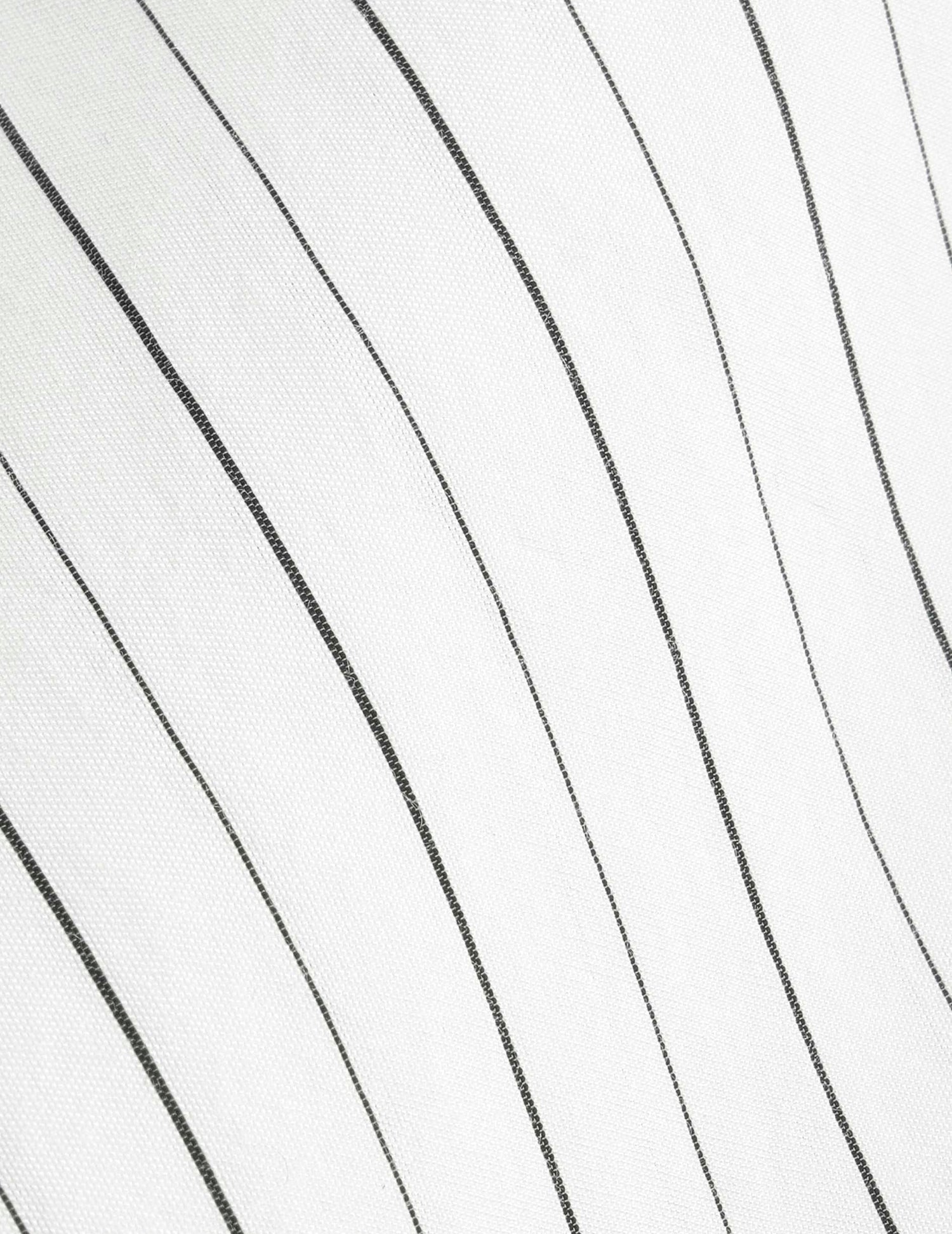 Chemise Ambre rayée noire - Toile - Col Chemise#4