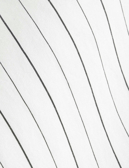 Chemise Ambre rayée noire