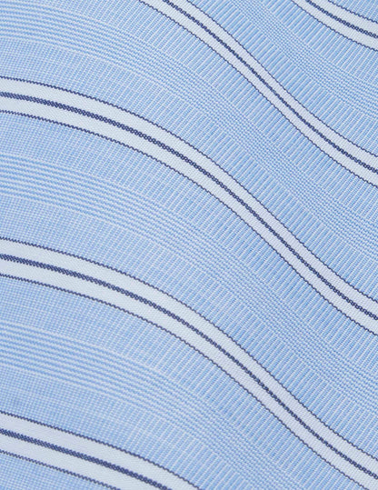 Chemise Carla rayée bleue