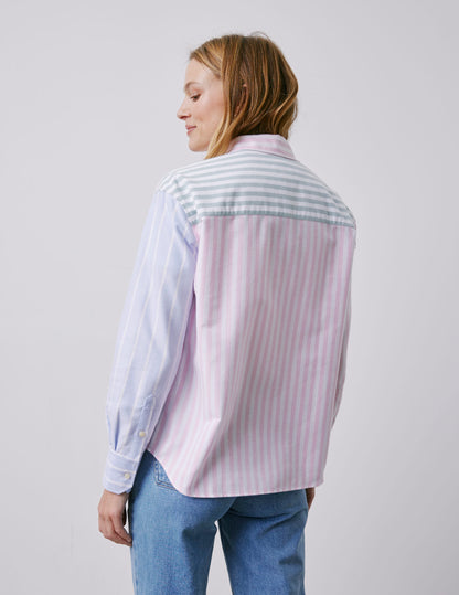 Charlotte pink striped Fun shirt