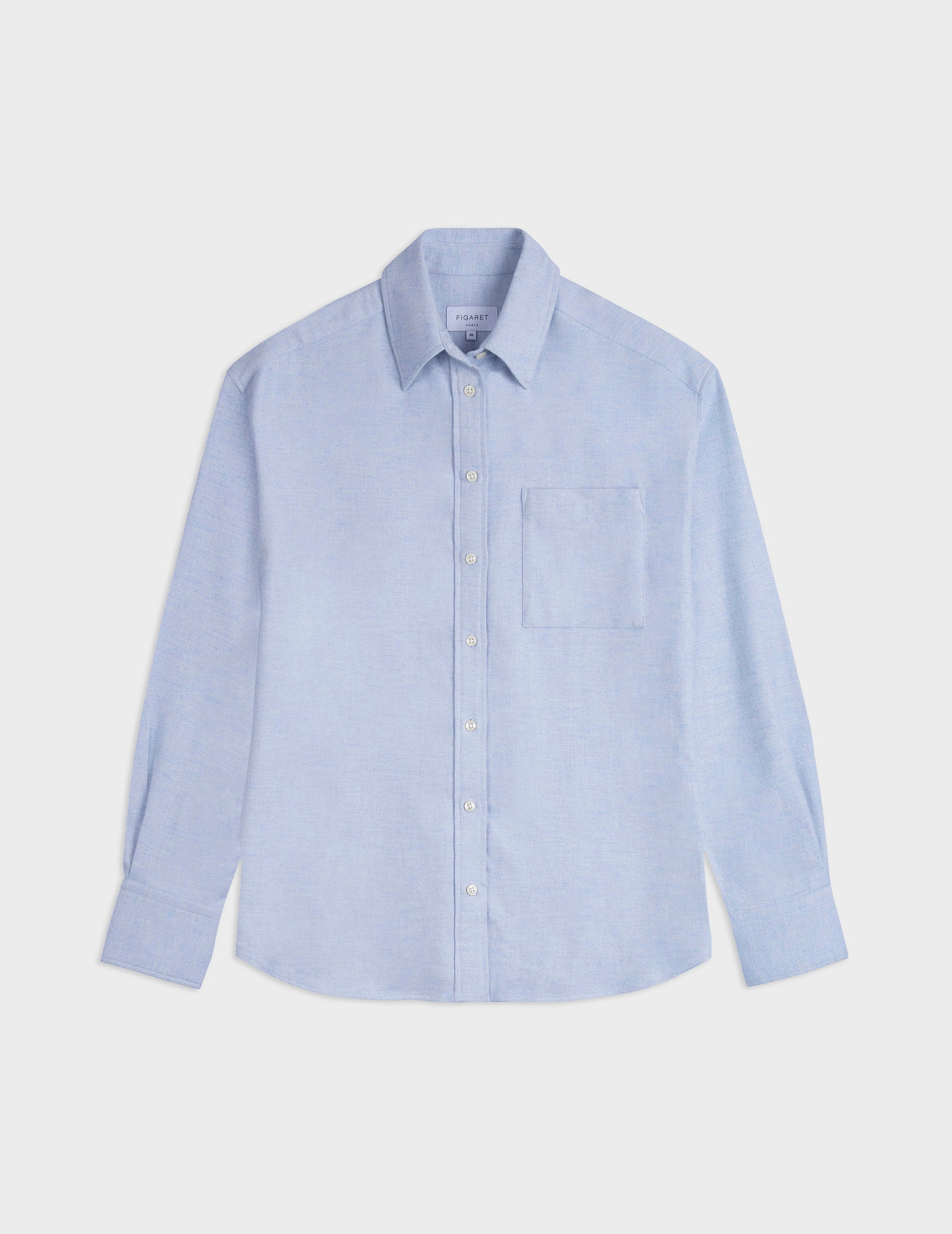 Chemise Charlotte bleue