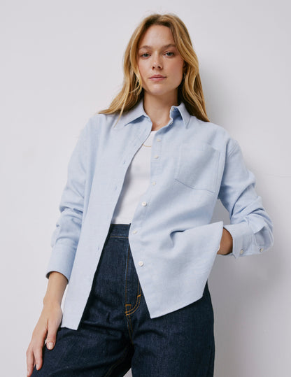 Chemise Charlotte bleue