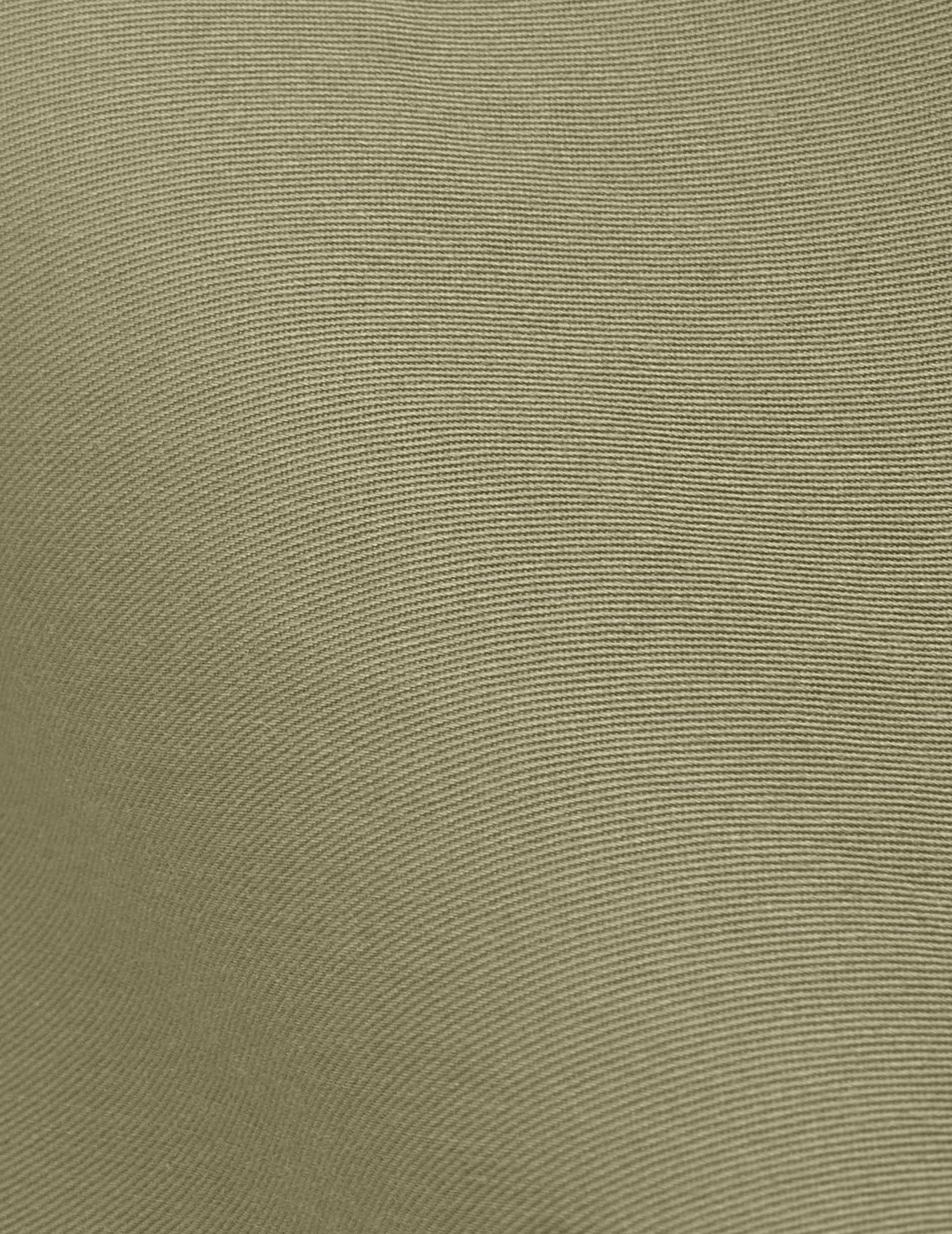 Chemise oversize Delina kaki - Twill - Col Chemise#5