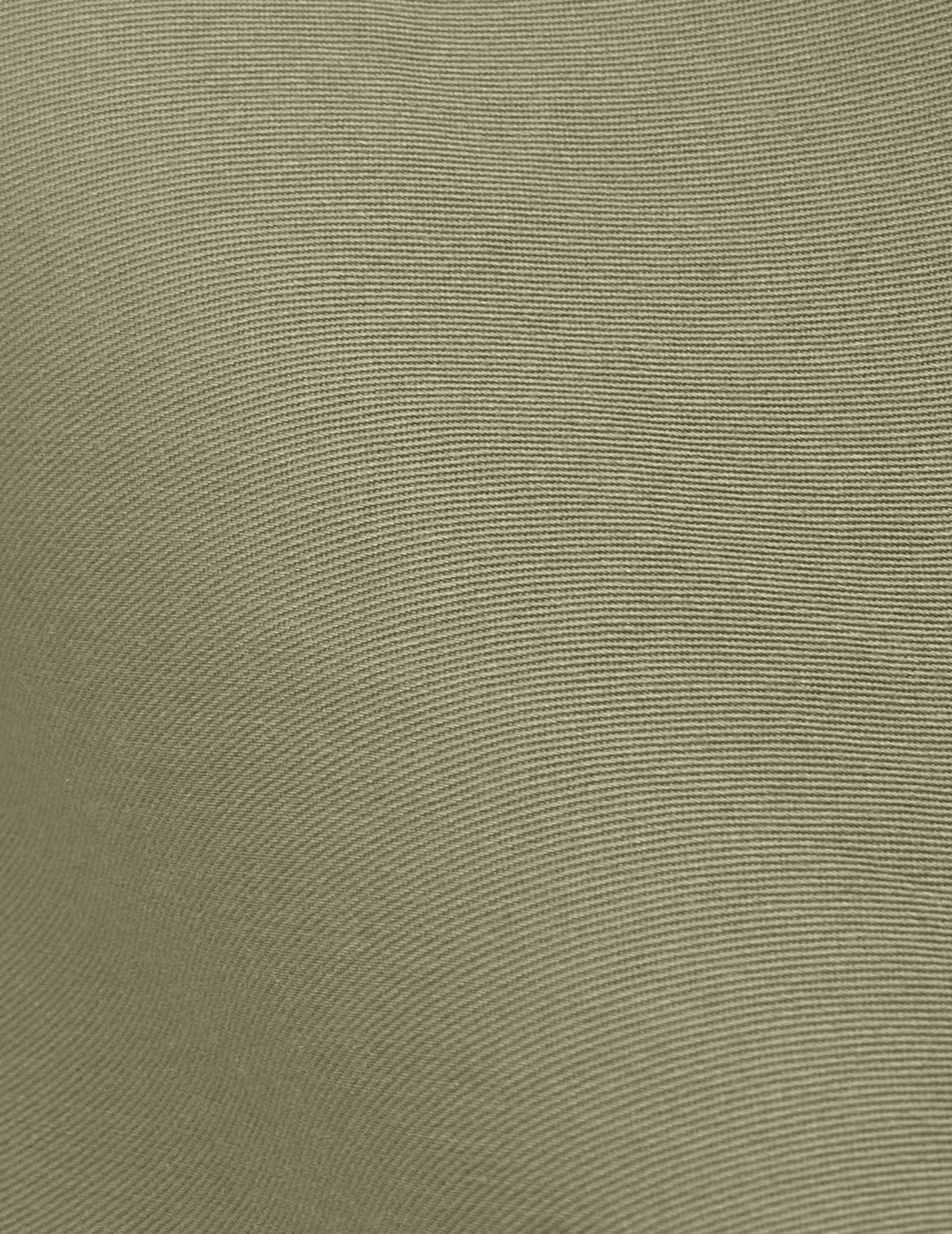 Chemise oversize Delina kaki - Twill - Col Chemise