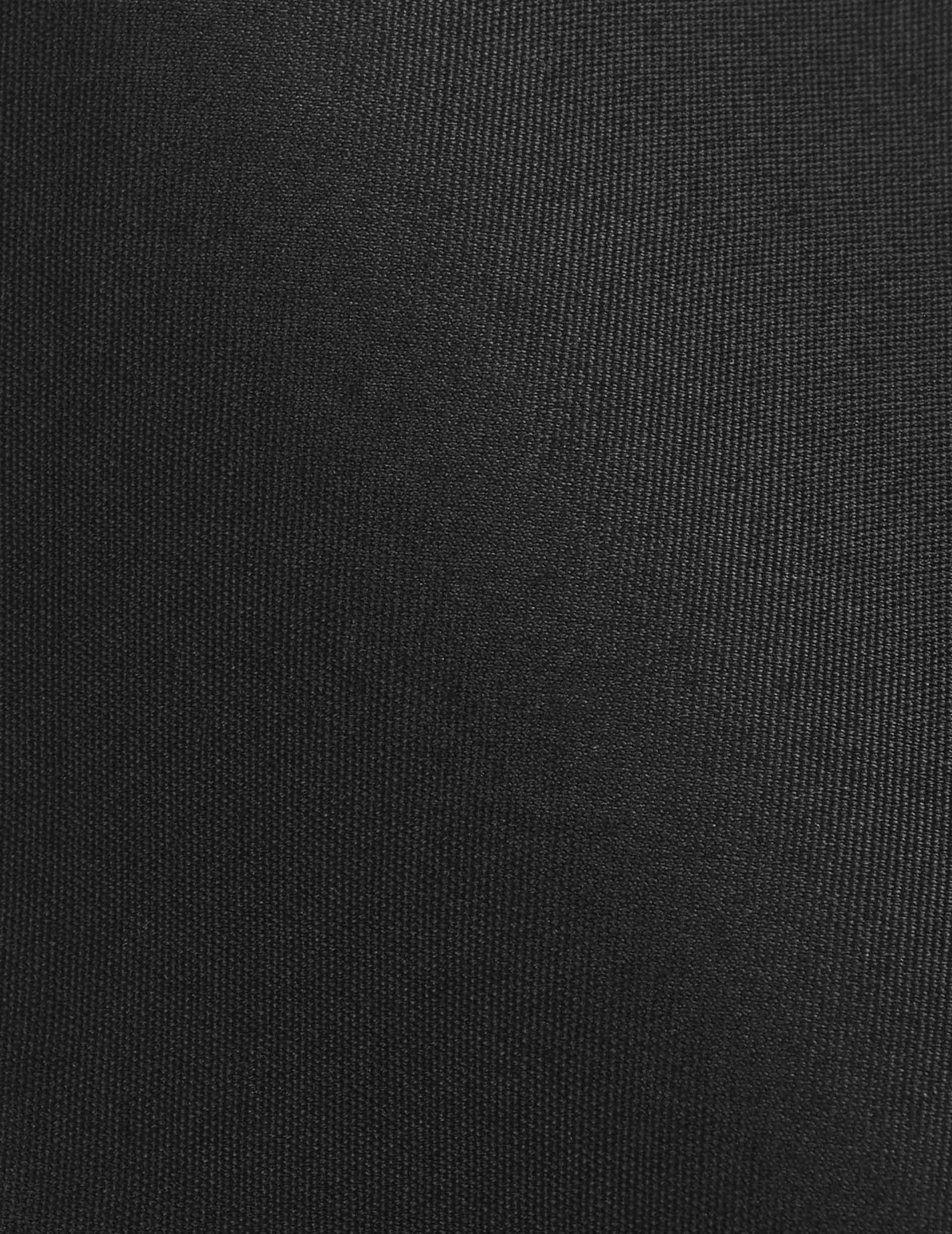 Chemise Greta noire - Popeline - Col Victorien