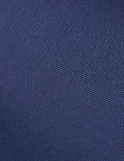 Chemise Ilena gorge cachée en lyocell bleu marine