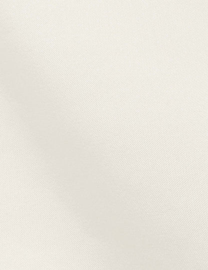 Irisa white hidden button placket shirt