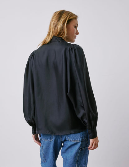 Chemise Lanaée noire