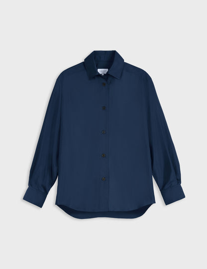 Chemise Léanna bleu marine