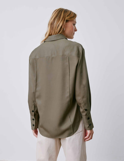 Chemise Manon gorge cachée kaki