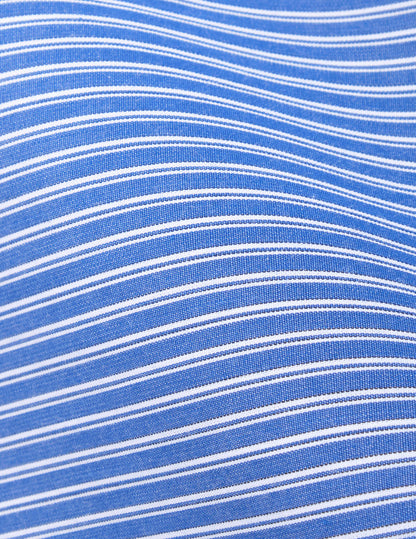 Chemise Margaux rayée bleue