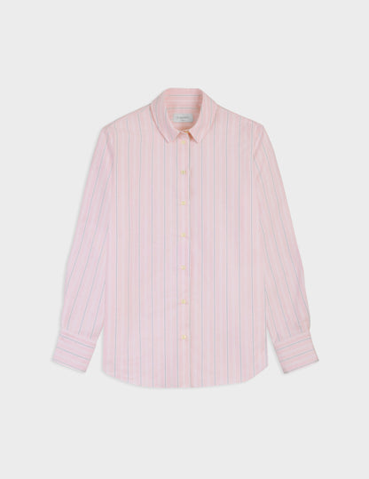 Chemise Marion rayée rose
