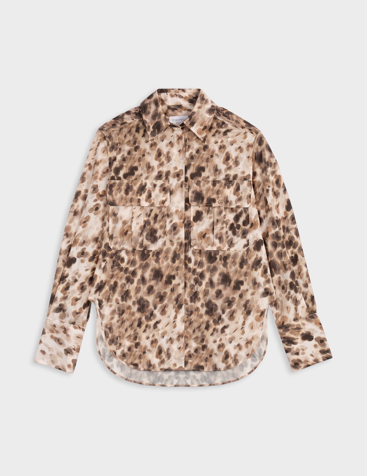 Chemise Maryline imprimée - Popeline - Col Chemise#7